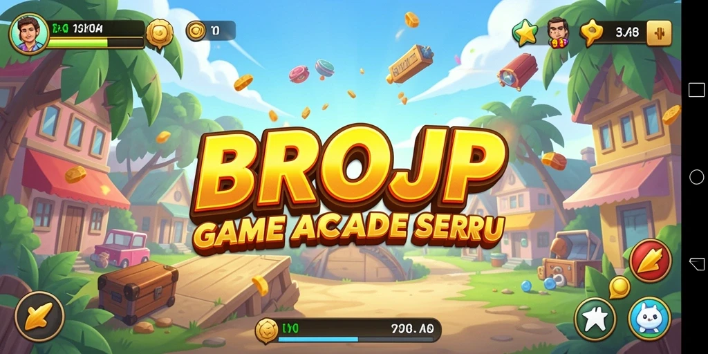 Tampilan gameplay BROJP yang seru dan penuh aksi.