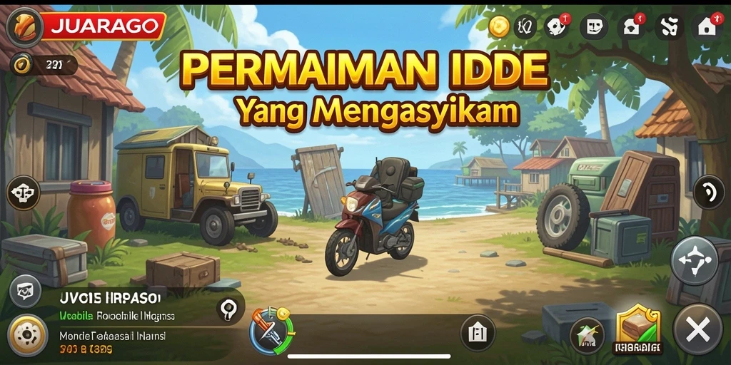 Tampilan gameplay JUARAGO yang menawan dan mengasyikkan.
