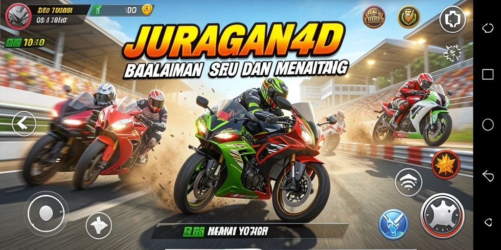 Tampilan gameplay JURAGAN4D yang penuh aksi dan seru.