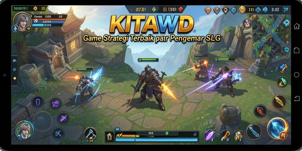Tampilan gameplay KITAWD yang mendebarkan dan menarik.