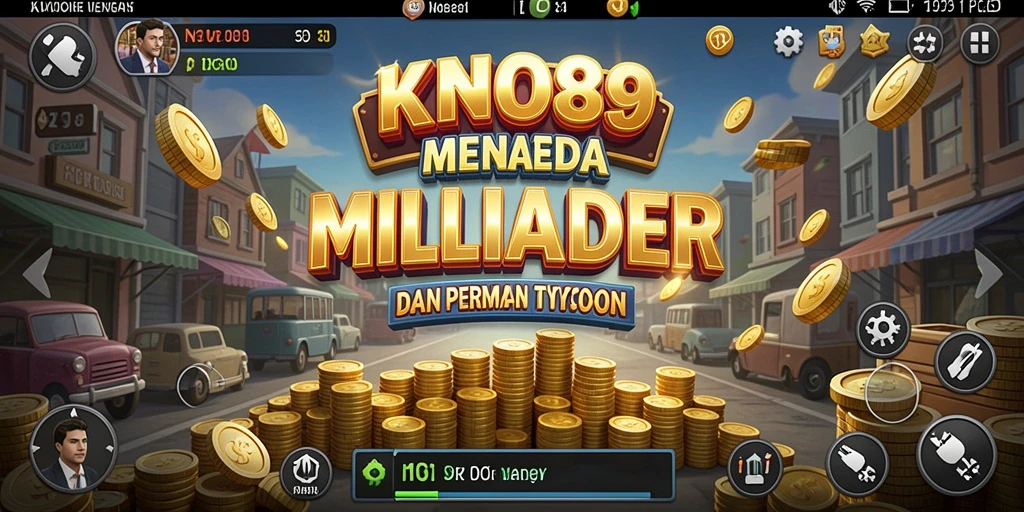 Screenshot KNO89 menampilkan gameplay Tycoon yang menarik dan interaktif.