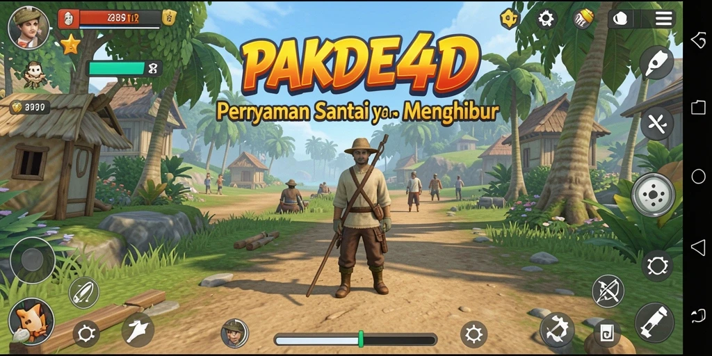 Tampilan menarik gameplay PAKDE4D yang menghibur dan penuh warna.