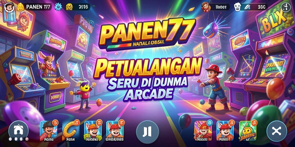 Screenshot utama PANEN77 menampilkan aksi gameplay yang menegangkan.
