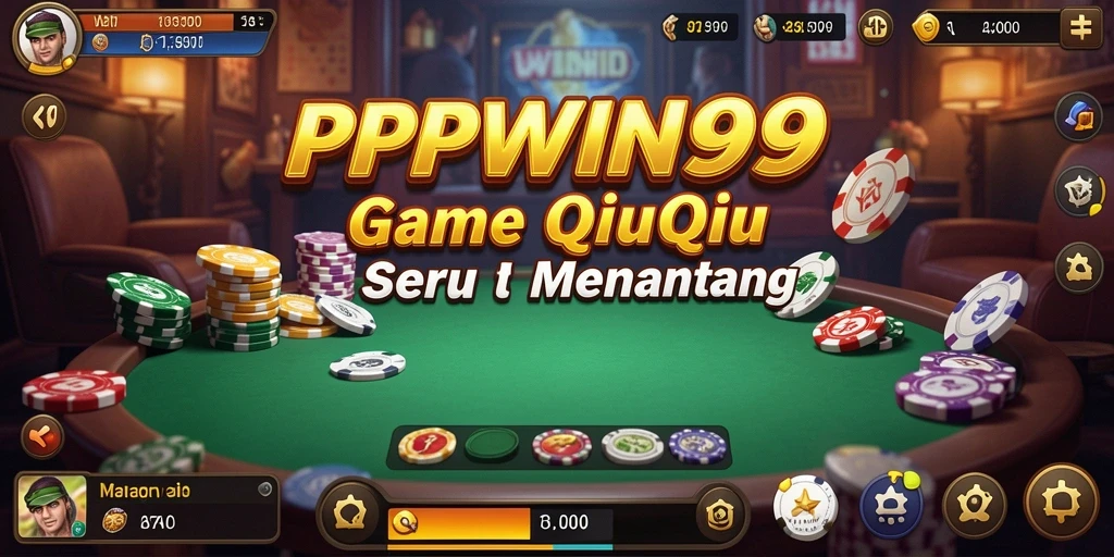 Tampilan gameplay QiuQiu yang mengasyikkan dan penuh strategi.